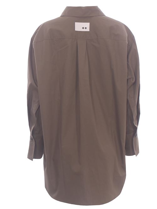 Camicia over in cotone THE M.. | PEONIA102OLIVA